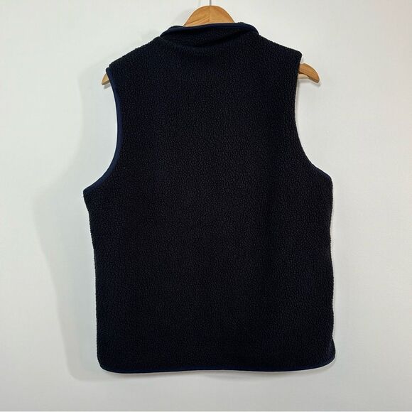 Rhone Sherpa Fleece Vest Men’s Medium Navy Blue - Picture 4 of 9